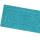 Perlarara Tappeto Bagno Four 55X110 Cm In Cotone Turchese Four