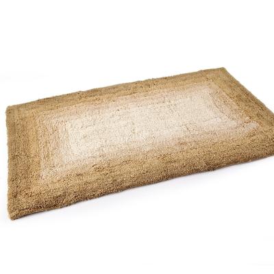 Perlarara Tappeto Bagno Degradè 65X140 Cm In Cotone Biscotto