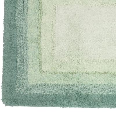 Perlarara Tappeto Bagno Degradè 50X80 Cm In Cotone Bosco_