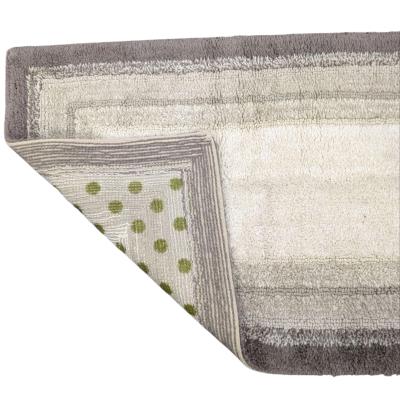 Perlarara Tappeto Bagno Degradè 55X110 Cm In Cotone Naturale_