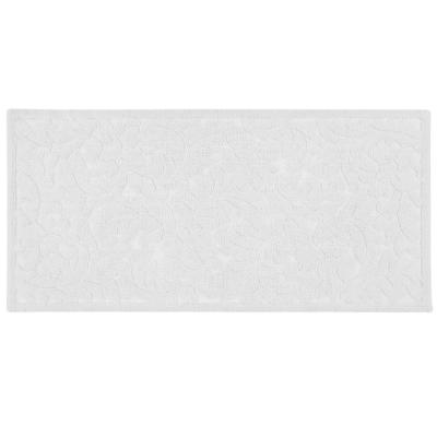 Perlarara Tappeto Bagno Dea 65X140 Cm In Cotone Grigio Dea_