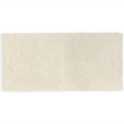 Perlarara Tappeto Bagno Dea 55X110 Cm In Cotone Lino Dea_