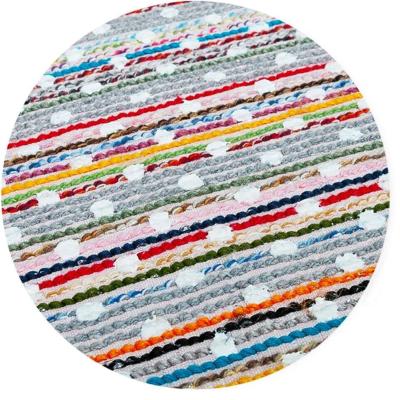Perlarara Tappeto Bagno Astrid 55X120 Cm In Cotone Lino_
