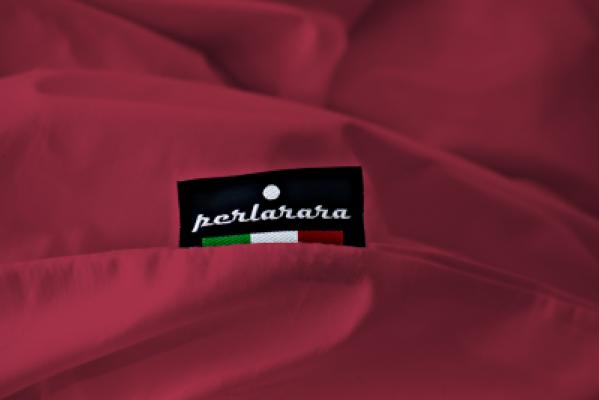 Perlarara Parure Copripiumino Matrimoniali con ZIP in Percalle - Viva Magenta 103_