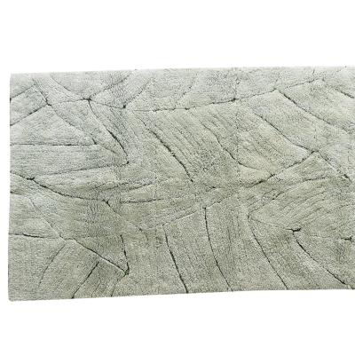 Comera Tappeto Bagno Ariel 65X130 Cm In Cotone Verde D_