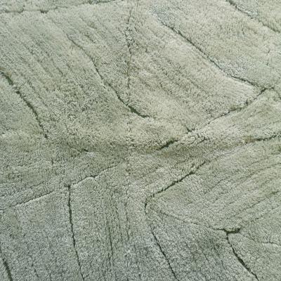Comera Tappeto Bagno Ariel 65X130 Cm In Cotone Verde D_