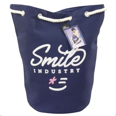 Siretessile Borsa da mare uomo, Sacca Americana a corda stile marinaro yacht style Las Vegas_
