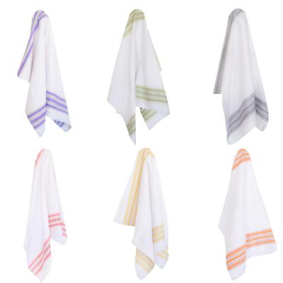 Vingi 6 Strofinacci Cucina Cotone 52x70 cm bianco, Set asciugamani da cucina 6 pezzi Asciugapiatti