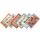Vingi 6 Strofinacci Cucina Cotone 52x70 cm Stampati Dis 2, Set asciugamani da cucina 6 pezzi Asciugapiatti
