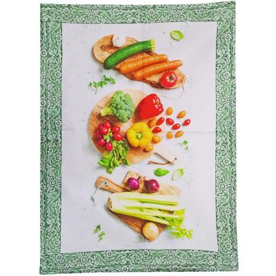 Vingi 6 Strofinacci Cucina Cotone 52x70 cm Stampati Dis 2, Set asciugamani da cucina 6 pezzi Asciugapiatti_