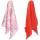 Vingi Set 2 Strofinacci Cucina in Spugna Cotone 44x73 cm Hawaii Coral, Asciugamani da cucina Asciugapiatti