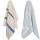 Vingi Set 2 Strofinacci Cucina in Spugna Cotone 44x73 cm Haiti Avio, Asciugamani da cucina Asciugapiatti