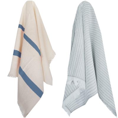 Vingi Set 2 Strofinacci Cucina in Spugna Cotone 44x73 cm Haiti Avio, Asciugamani da cucina Asciugapiatti