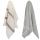 Vingi Set 2 Strofinacci Cucina in Spugna Cotone 44x73 cm Haiti Grigio, Asciugamani da cucina Asciugapiatti
