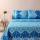 Bassetti Granfoulard Completo Letto Matrimoniale Lenzuola Raso di puro Cotone Isolabella B1