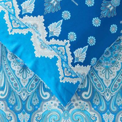 Bassetti Granfoulard Completo Letto Matrimoniale Lenzuola Raso di puro Cotone Isolabella B1_
