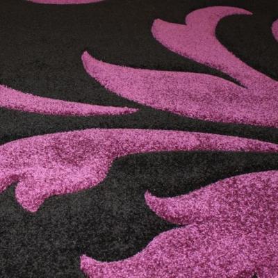 Lalee Tappeto arredo moderno salotto Lambada 120x170 cm 451 Black Violet_