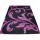 Lalee Tappeto arredo moderno salotto Lambada 120x170 cm 451 Black Violet