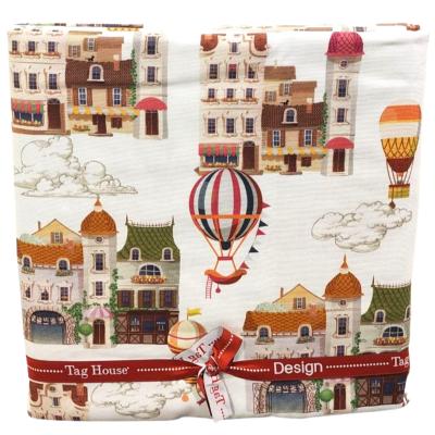 Tag House Tovaglia Design 8 Posti 180x180 cm in Cotone - Casette 3809_