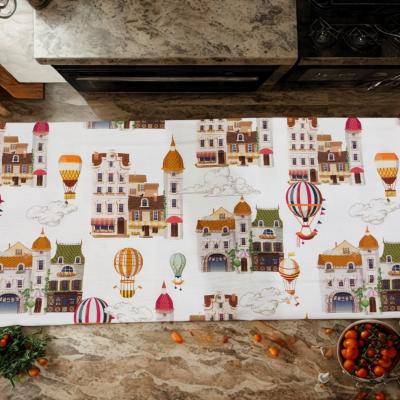 Tag House Tovaglia Design 8 Posti 180x180 cm in Cotone - Casette 3809_