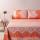 Bassetti Granfoulard Completo Letto Matrimoniale Lenzuola Raso di puro Cotone Isolabella O1