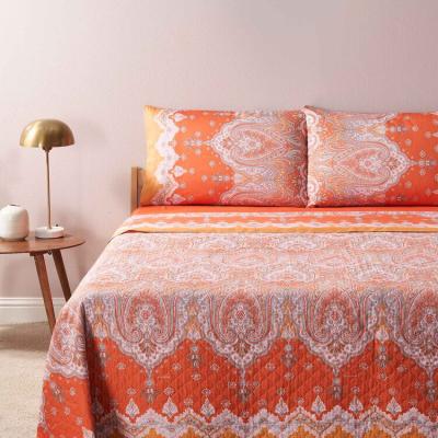Bassetti Granfoulard Completo Letto Matrimoniale Lenzuola Raso di puro Cotone Isolabella O1_