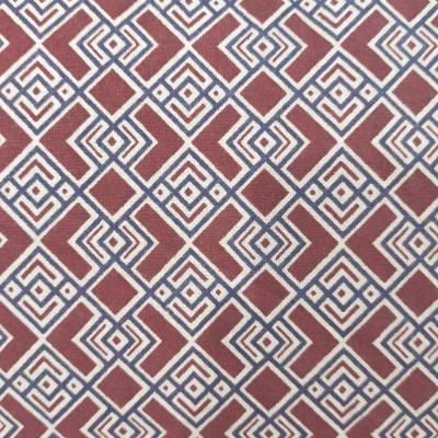 zer0bed Parure Copripiumino Una Piazza Singolo 155x200 cm Cotone Kansas Bordeaux, Sacco e federa_