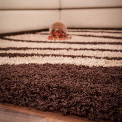 Lalee Tappeto a pelo Alto arredo moderno salotto Joy 120x170 cm 117 Brown_
