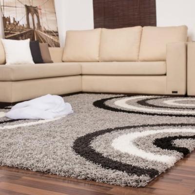 Lalee Tappeto a pelo Alto arredo moderno salotto Joy 80x150 cm 105 Silver_