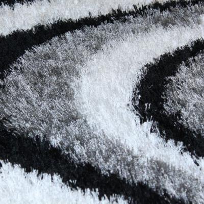 Lalee Tappeto a pelo Alto arredo moderno salotto Karneval 80x150 cm 401 Bianco_