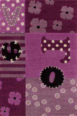 Lalee Tappeto arredo moderno Cameretta Amigo 100x150 cm 309 Violet_