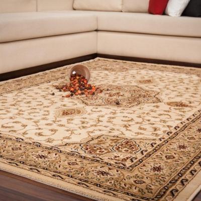 Lalee Tappeto Passatoia arredo Classico salotto Star 80x300 cm 310 Ivory_