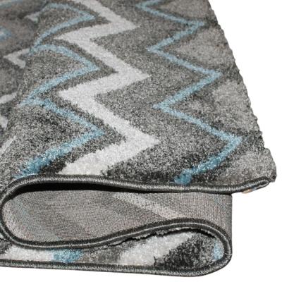 Lalee Tappeto Passatoia arredo moderno alta qualità Lounge 80x300 cm 853 Silver_