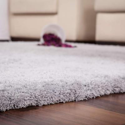 Lalee Tappeto arredo a pelo alto e fitto moderno alta qualità Velvet 200x290 cm Silver_