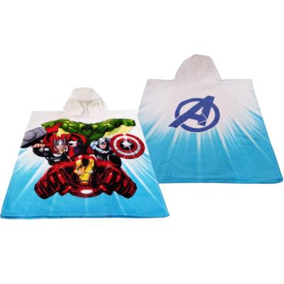 Avengers - Poncho in Spugna di cotone_