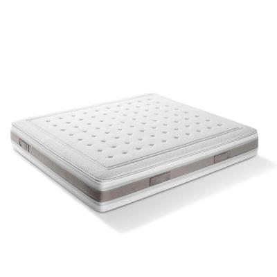 Daunen Step - Materasso Deluxe con Nano-Molle e doppio Memory Firm - 80x190 cm_