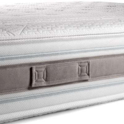 Daunen Step - Materasso Deluxe con Nano-Molle e doppio Memory Firm - 80x190 cm_