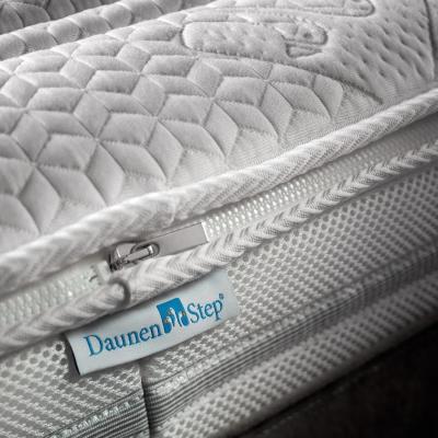 Daunen Step - Materasso Deluxe con Nano-Molle e doppio Memory Firm - 80x190 cm_