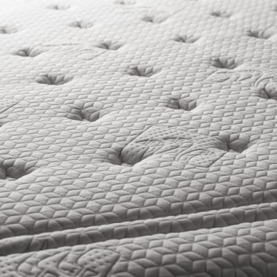 Daunen Step - Materasso Deluxe con Nano-Molle e doppio Memory Firm - 80x190 cm_