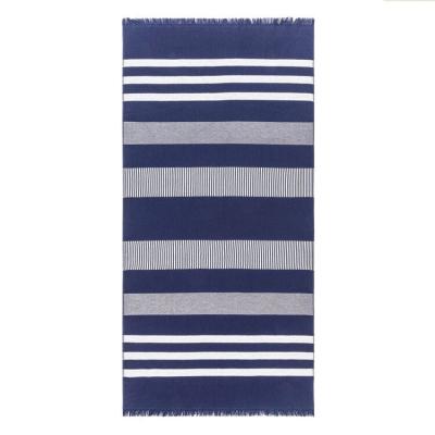 Tommy Hilfiger Telo Mare in Spugna di Cotone Cinigliato - Breton