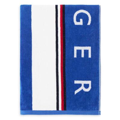 Tommy Hilfiger Telo Mare in Spugna di Cotone Cinigliato - Zoom B2_