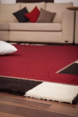Lalee Tappeto arredo moderno salotto Mondo 120x170 cm 103 Red_