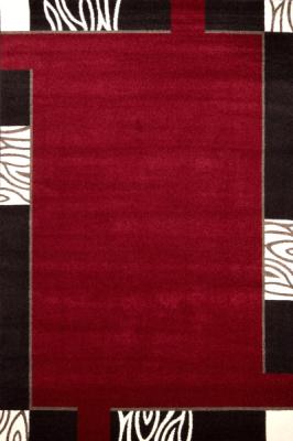 Lalee Tappeto arredo moderno salotto Mondo 120x170 cm 103 Red_