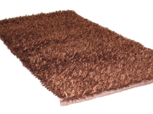 Lalee Tappeto arredo a doppio pelo annodato a mano alta qualità Glamour 160x230 cm Marrone_