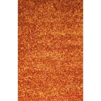 Lalee Tappeto arredo a pelo alto annodato a mano alta qualità Chic 160x230 cm Arancio_