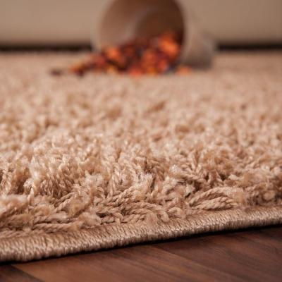 Lalee Tappeto arredo a pelo alto moderno salotto Relax 140x200 cm Light Brown_