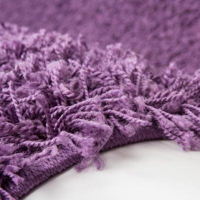 Lalee Tappeto arredo a pelo alto moderno salotto Relax 80x150 cm Violet_