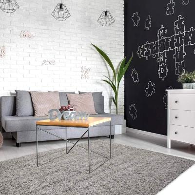 Lalee Tappeto arredo a pelo alto moderno salotto Relax 60x110 cm Silver_