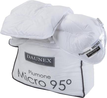 Daunex Micro 95 - Piumino in Fibra Piazza e Mezza 200x220 cm - Warm