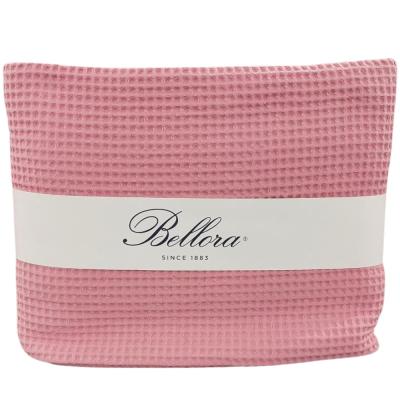 Bellora Copriletto Letto Singolo in Nido d'Ape Stone, Coperta leggera Una Piazza Cotone, Quilt Leggero mezza stagione 066 Rosa_
